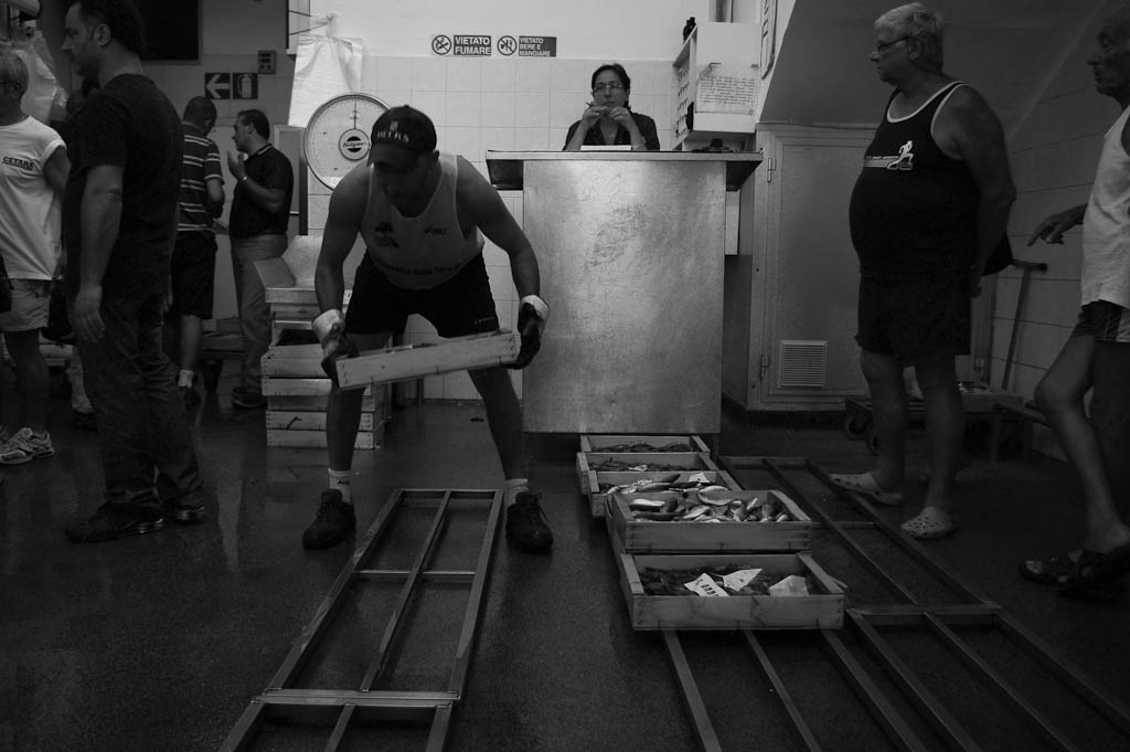 il mercato del pesce