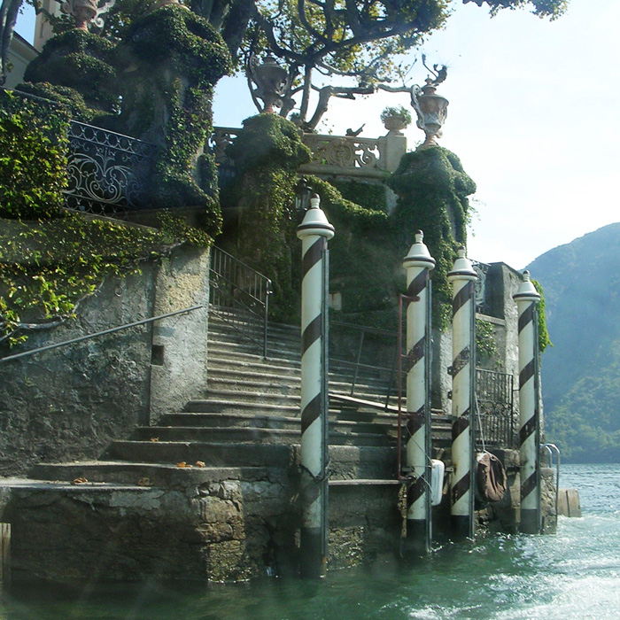Villa Balbianello - imbarcadero