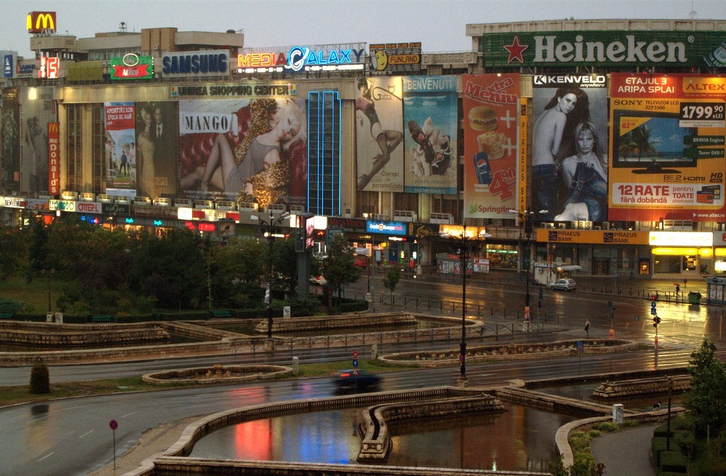 Mattinata piovosa a Bucarest