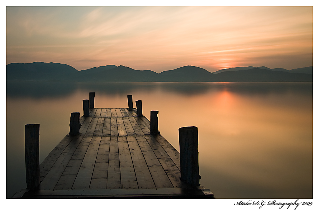 Voglia di relax...mentre il sole sta nascendo...