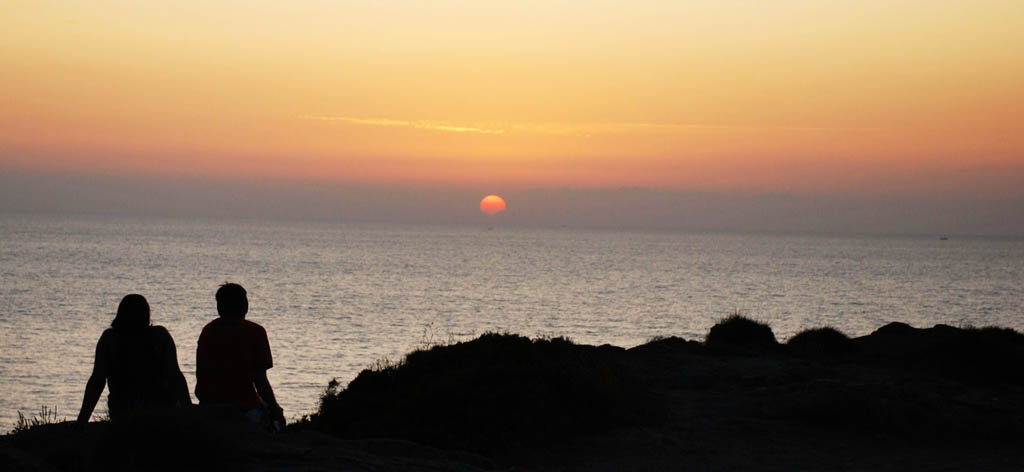 Un classico.......come godersi il sole che tramonta