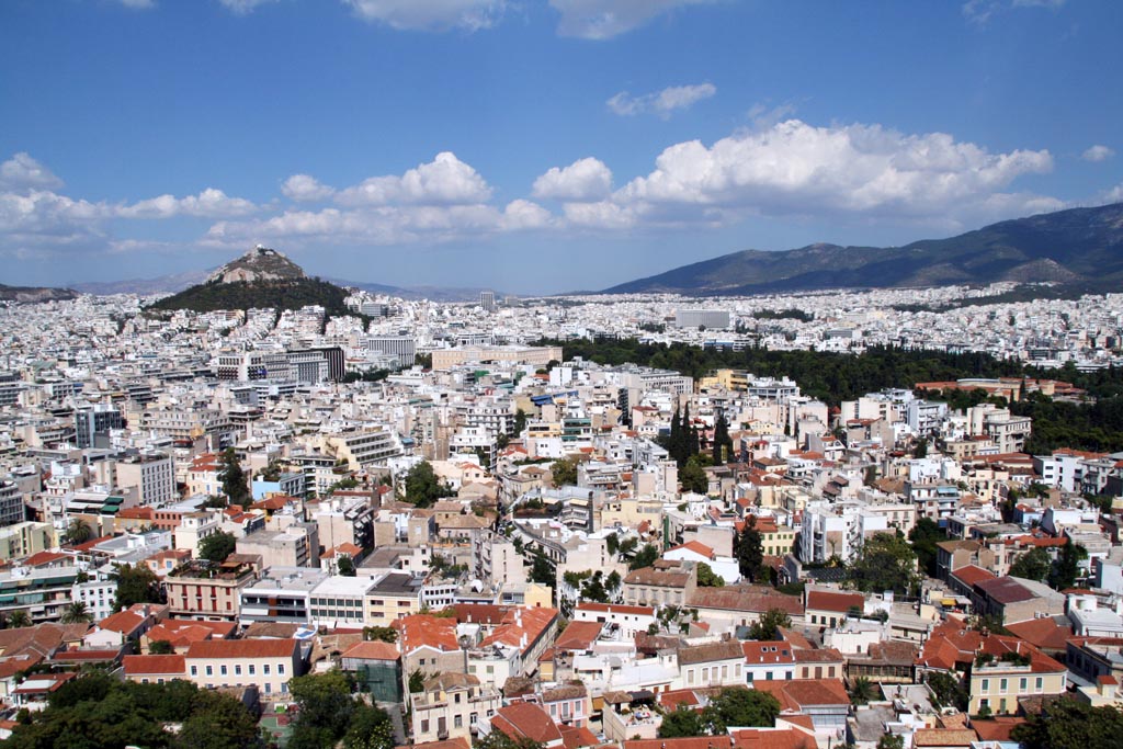 Sulla cima dell'Olimpo c'� una magica citt�.