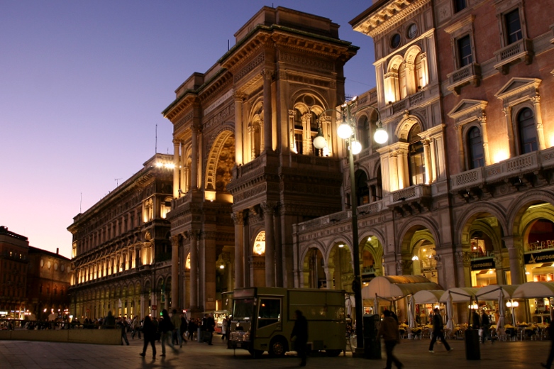 La galleria all'ora blu