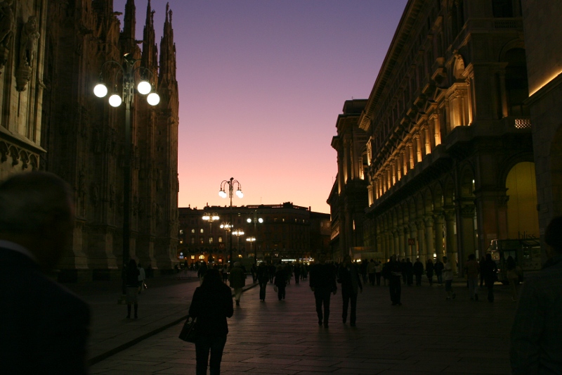 Nel Corso verso la sera
