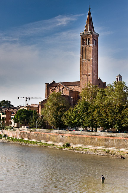 Pescando la domenica mattina - Verona