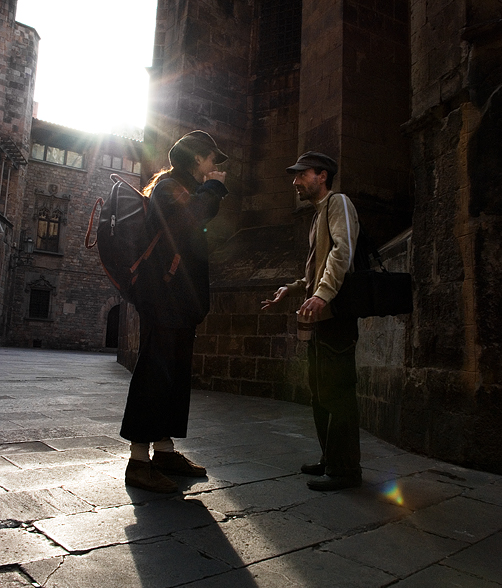 Dopo una giornata per le vie di Barcellona