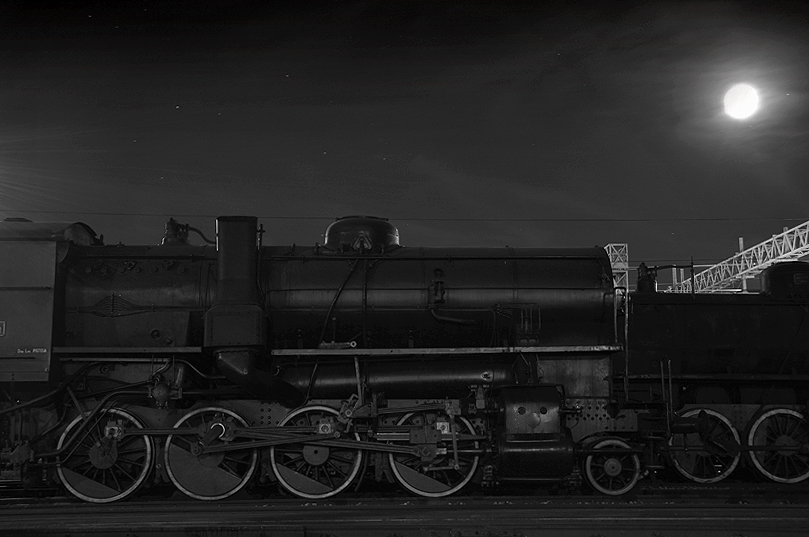 Notte di treni dismessi