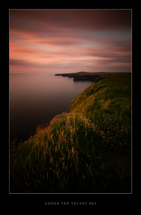 under the velvet sky