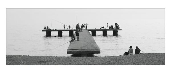 all'imbrunire sun piccolo molo