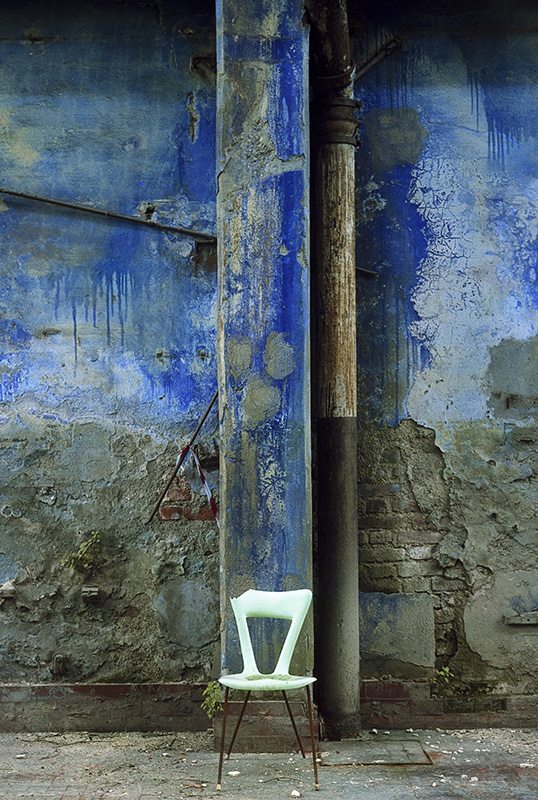 composizione in "Viscosa" blu