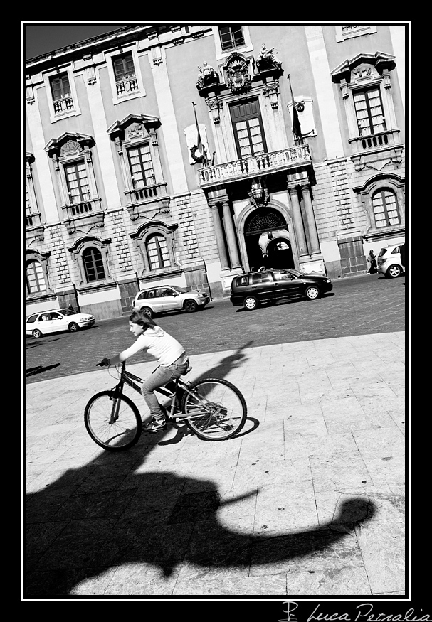 La bici e "u Liotru"