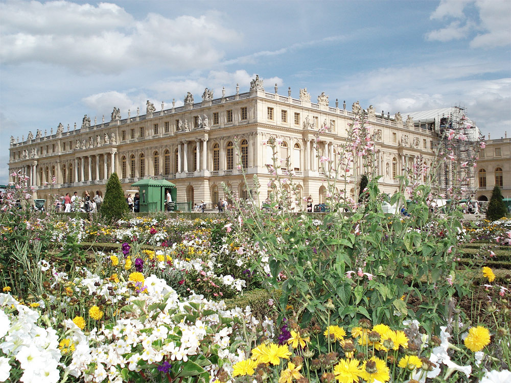 Le ch�teau qui vient de fleurs