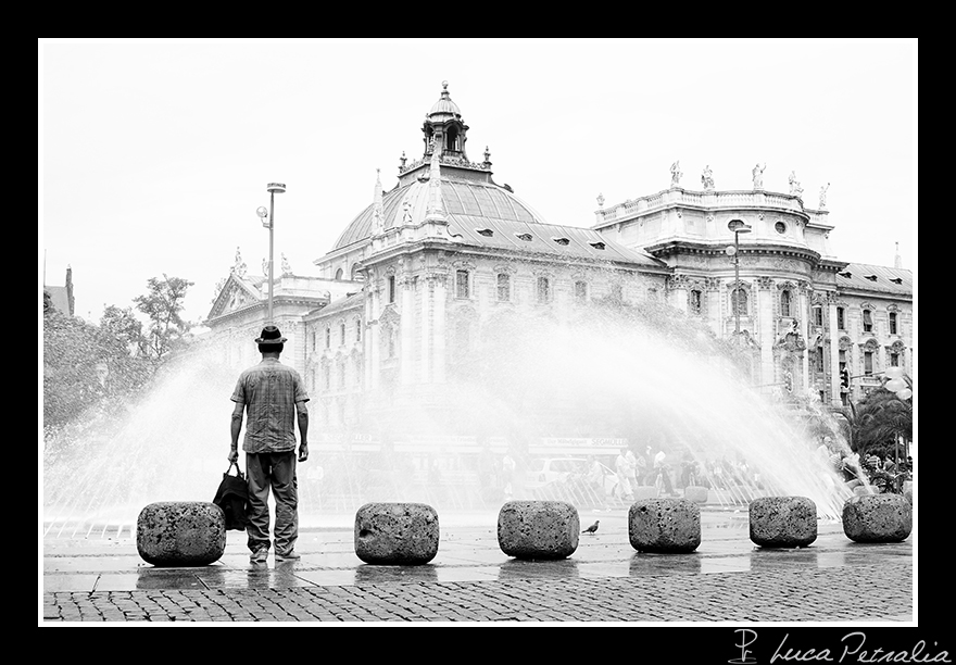 L'uomo e la fontana