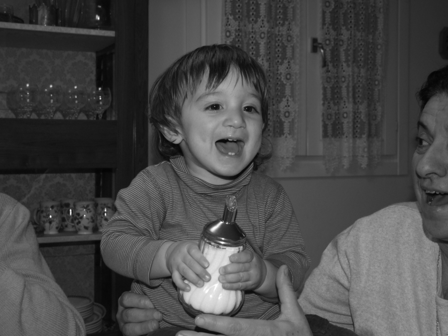 spontaneit� di una risata infantile