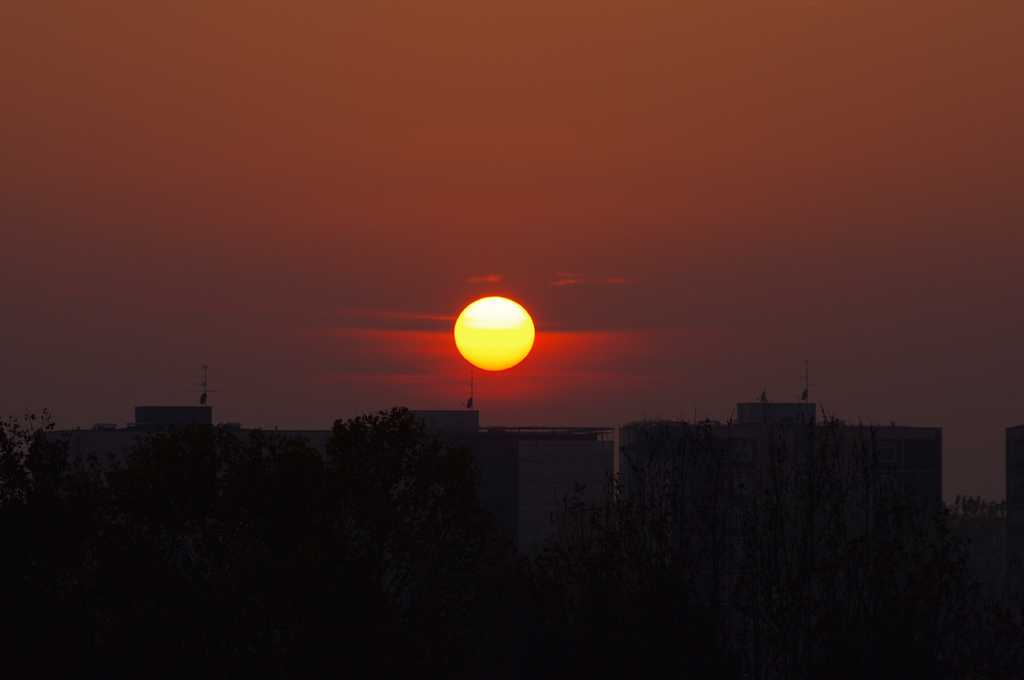 TEST Kx - Tramonto su Milano City