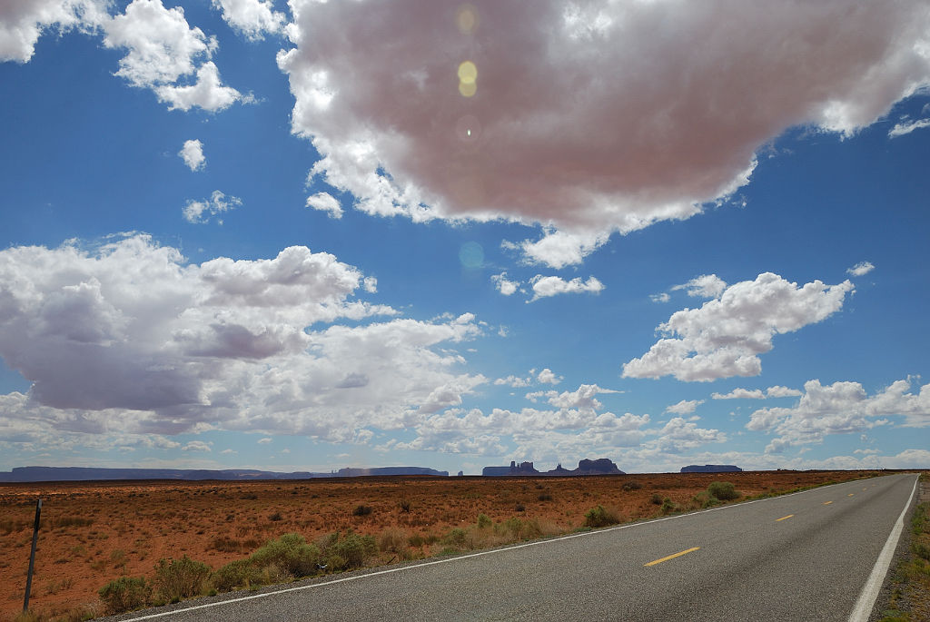 Sulla strada per la Monument Valley
