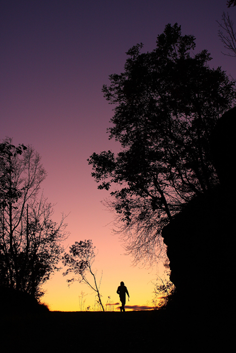 Al calar della notte....