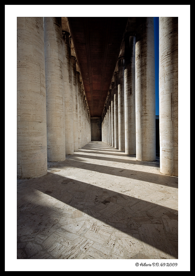 ...il colonnato...