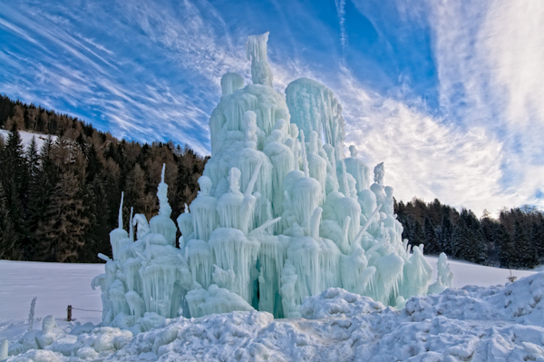 Scultura di ghiaccio