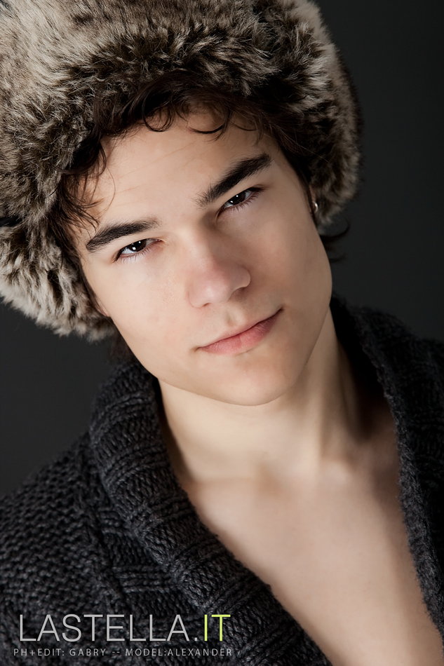 Alexander with ushanka