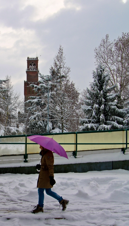 walk on the snow side....