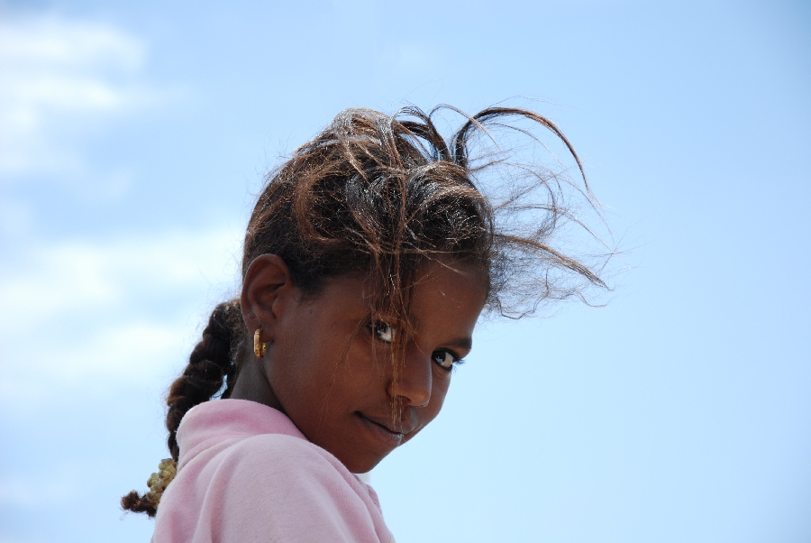 Venditrice ambulante