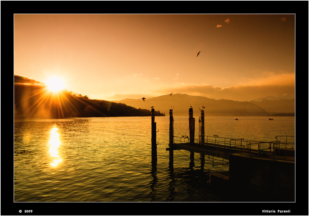TRAMONTO SUL MAGGIORE