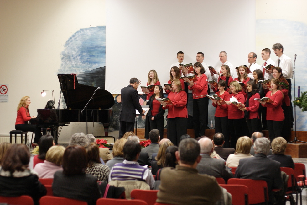 Il coro e il pubblico