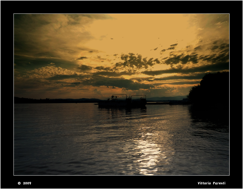 TRAMONTO ALLA SCHIRANNA