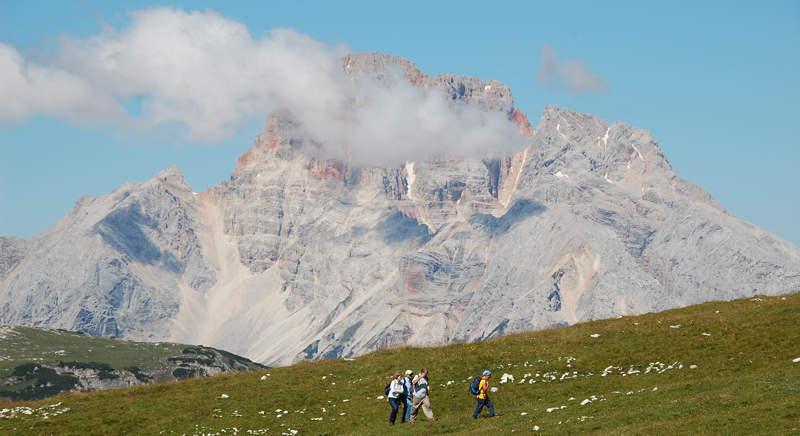 Passeggiata sulle Dolomiti