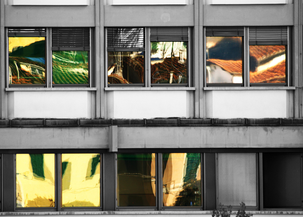 Riflessi in vetrina..