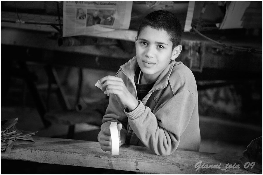 preprazione dei carri allegorici