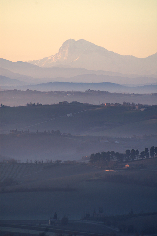 Colline ... verso il Gran Sasso