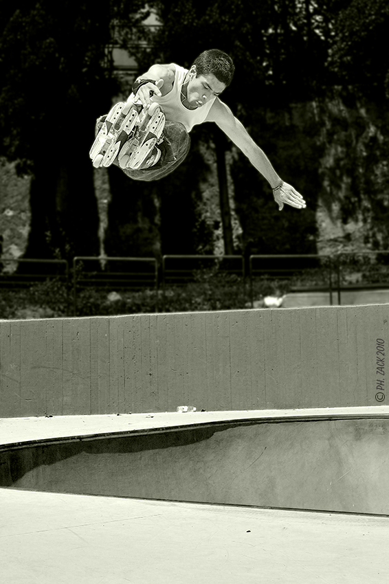 out of the pool... 2