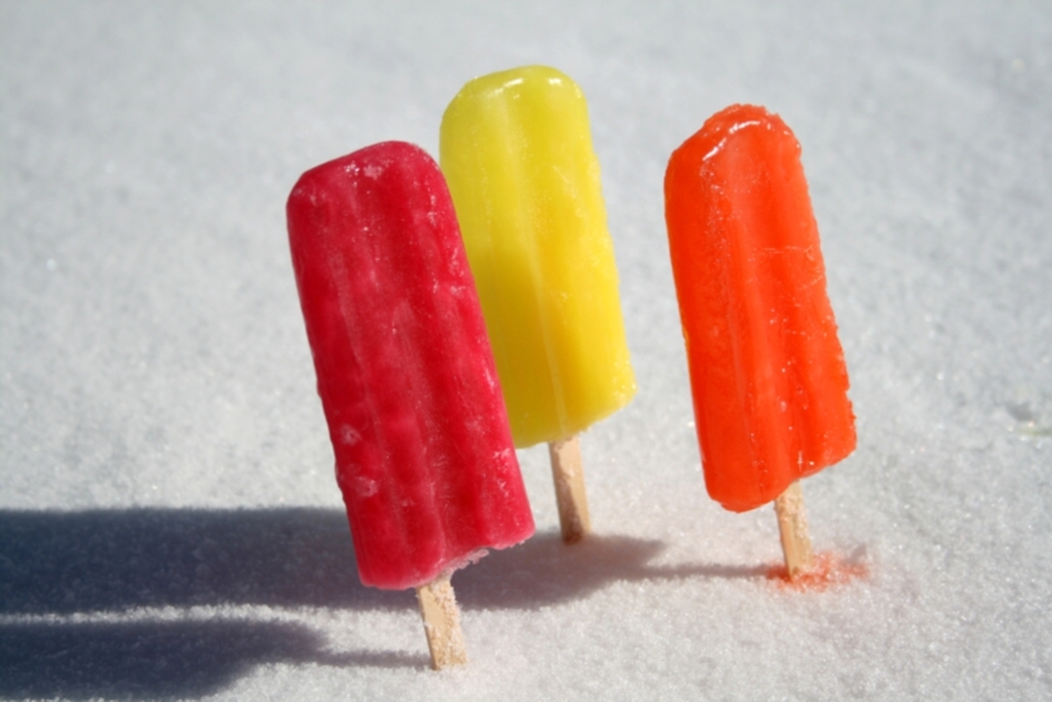 Ghiaccioli sul ghiaccio