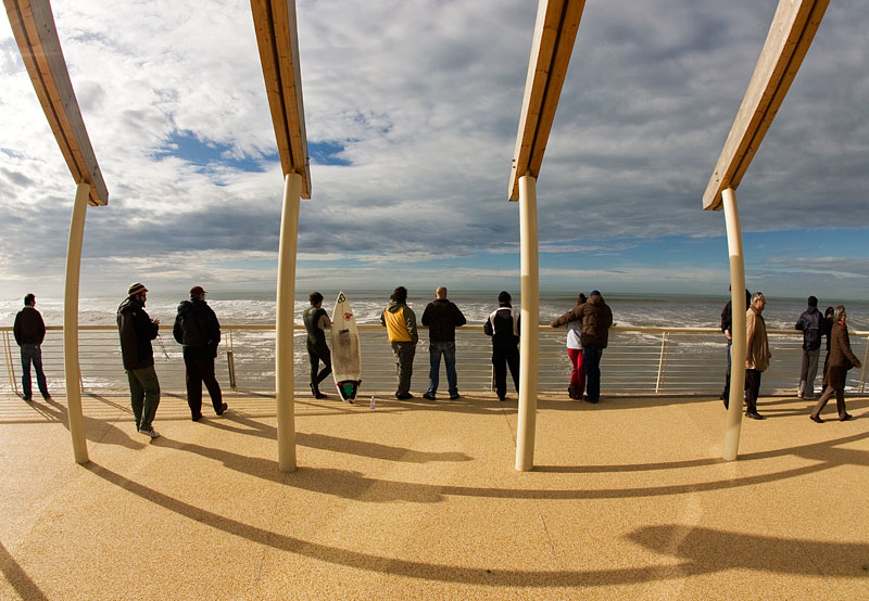 ...una domenica mattina sul pontile...