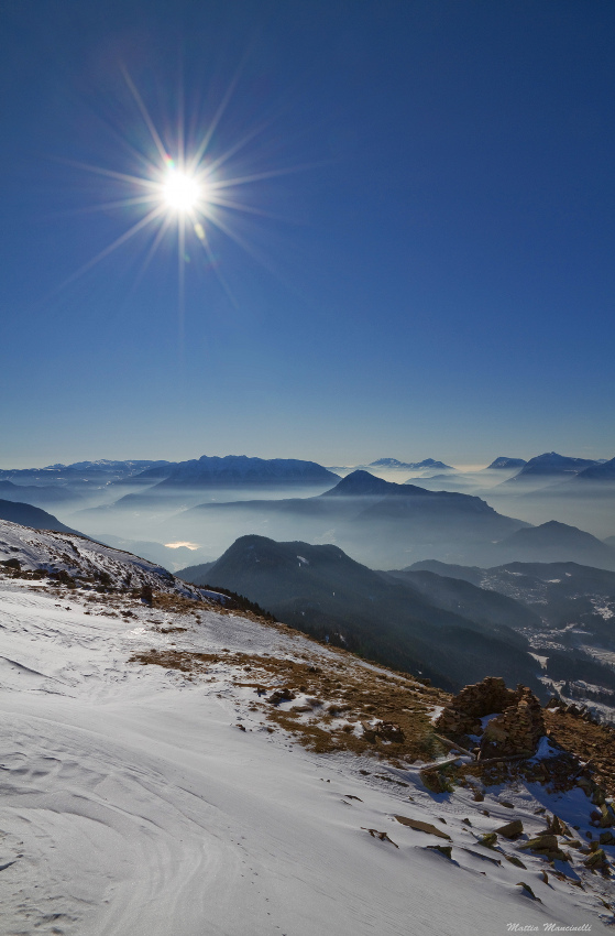 Vigolana sullo sfondo
