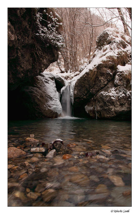 Il torrente d' inverno