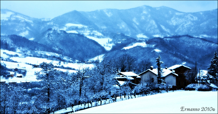 Di neve e di azzurro....