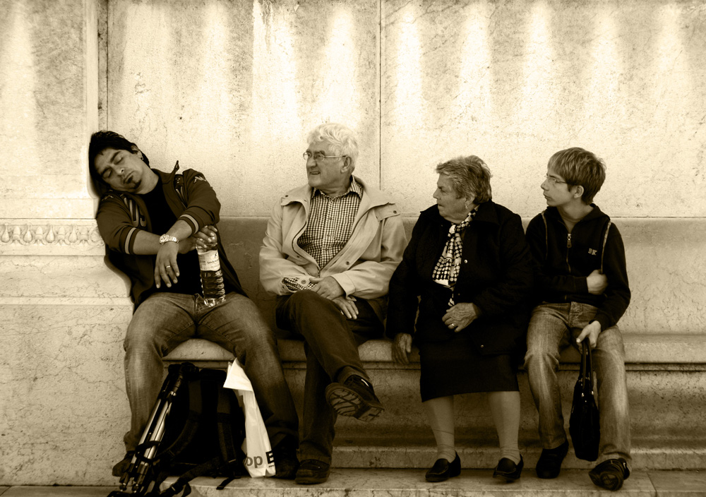 La stanchezza del fotografo..