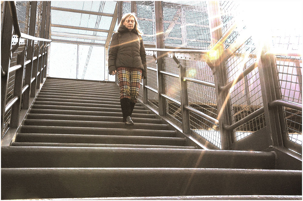 Stazione in controluce