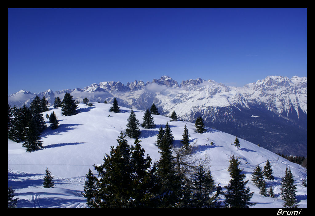 paesaggio da fai della paganella