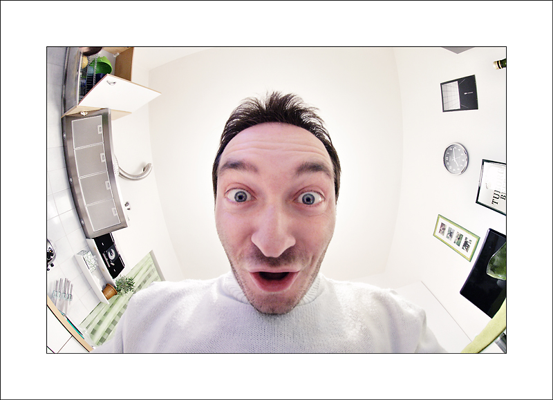 The whole world above me