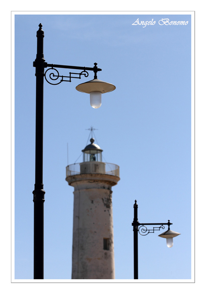 Lampioni con faro di Augusta - SR _