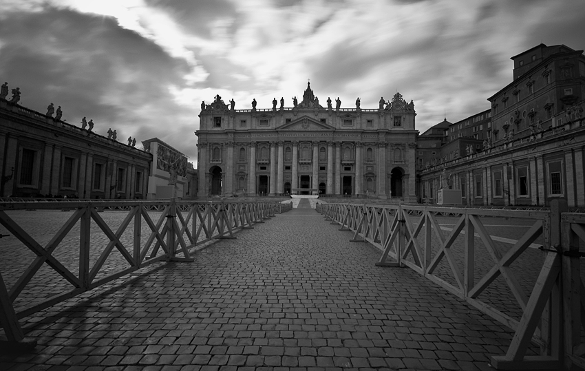 la via per San Pietro