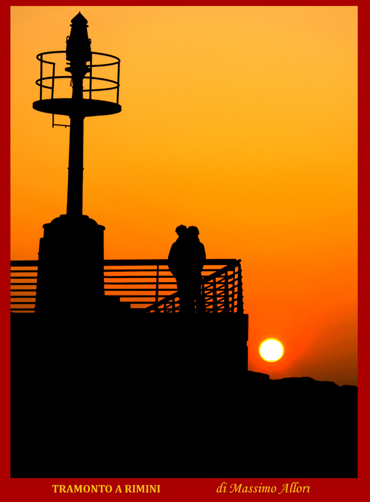 il solito tramontaccio...