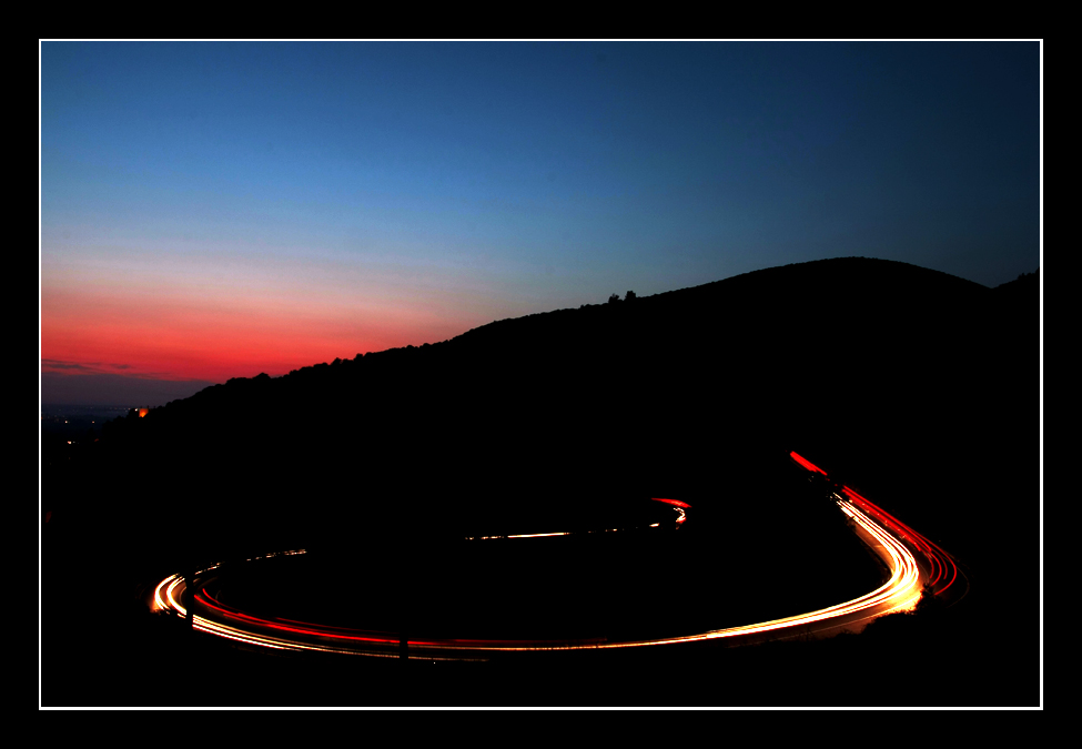 il Foro (Pisa) al tramonto