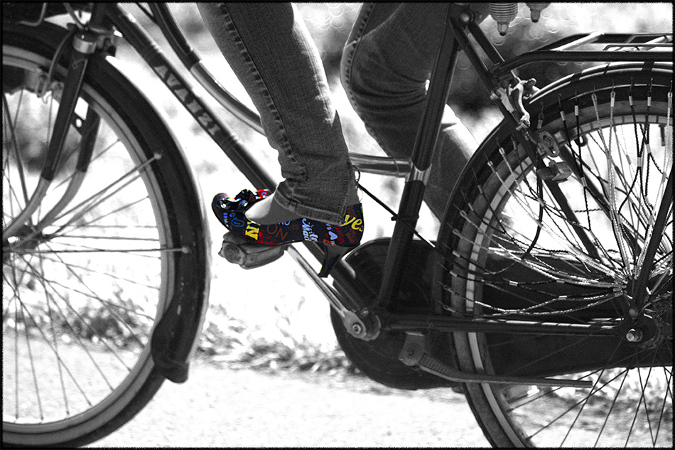 Eleganza in bicicletta