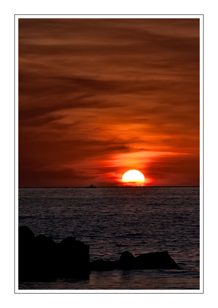 Fiumicino...al tramonto