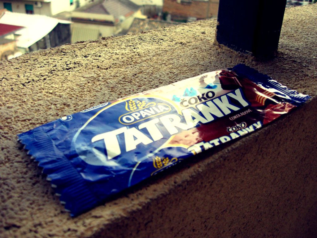 11.come souvenir ho comprato trenta confezioni di wafer tatranky